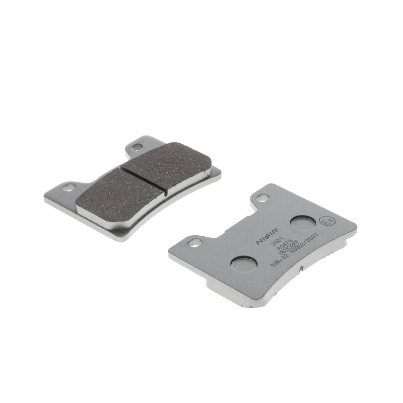 Plăcuțe de frână NISSIN semi-metalice 74.5x54x9 mm 2 buc