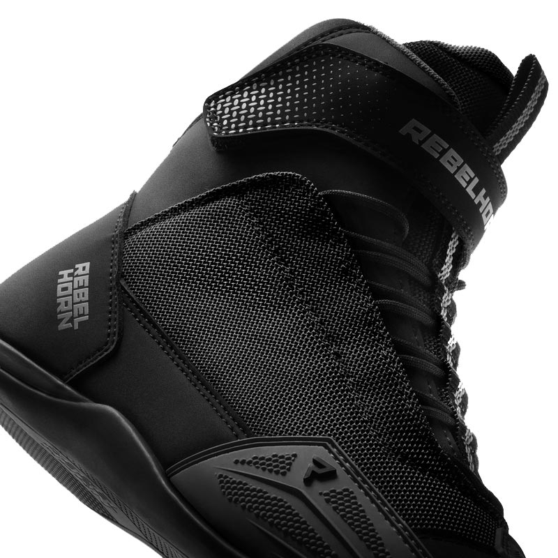 Ghete motociclete Rebelhorn Swift negre