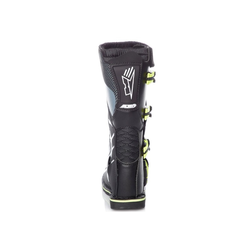 Moto pantofi AXO Drone Enduro negru-fluo galben lichidare