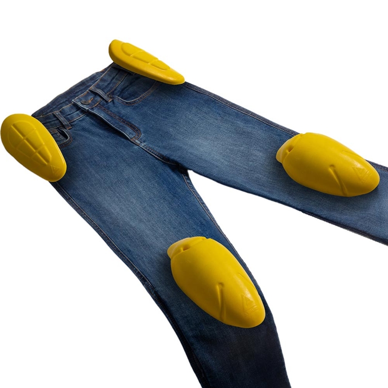 Blugi Rebelhorn Classic Monolayer Biker, albastru spălat