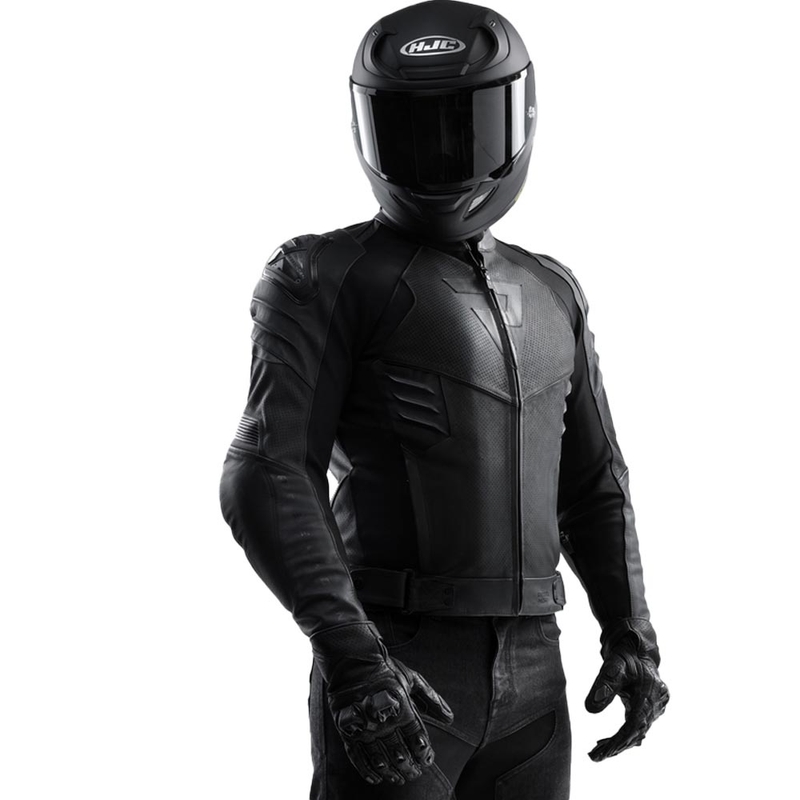 Geacă de motocicletă din piele Rebelhorn Vandal 2 neagră
