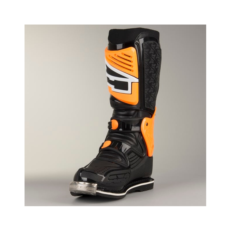 Cizme de motociclete AXO A2 negru-fluo portocaliu lichidare
