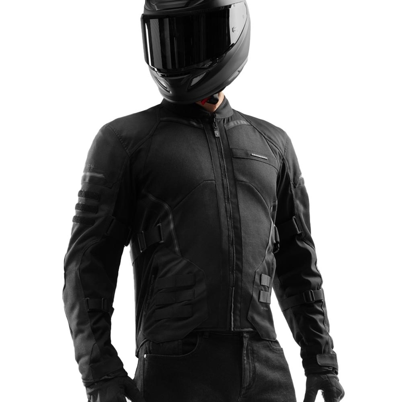 Geacă de motocicletă Rebelhorn Scandal 3 neagră
