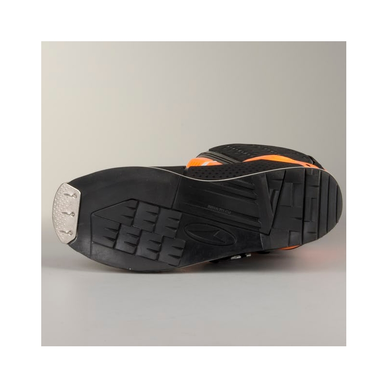 Cizme de motociclete AXO A2 negru-fluo portocaliu lichidare