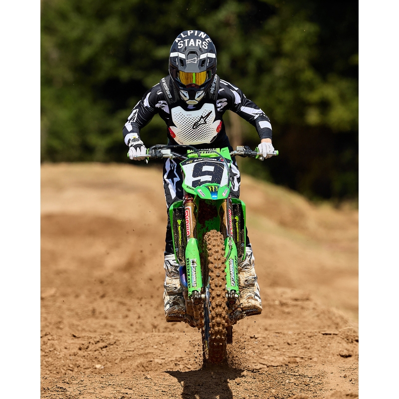 Vestă airbag Alpinestars TECH-AIR®MX PLASMA, alb-negru-roșu