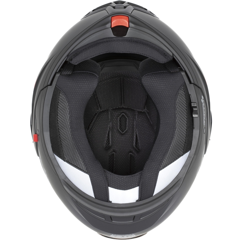 Cască de motocicletă Cassida MultiFlip Korp, flip-up, negru mat-nisip-kaki