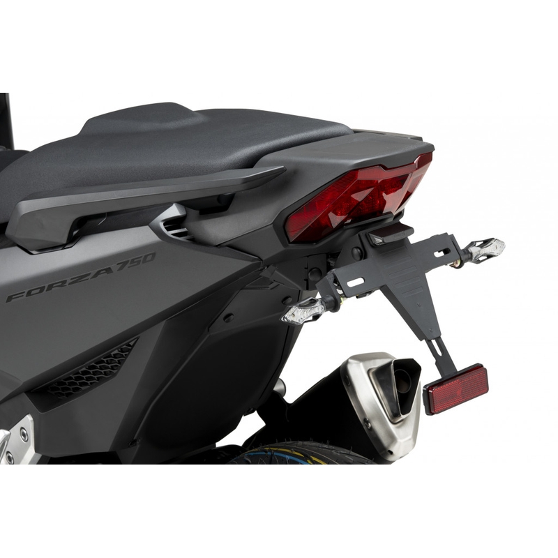 Adjustable license support PUIG Negru