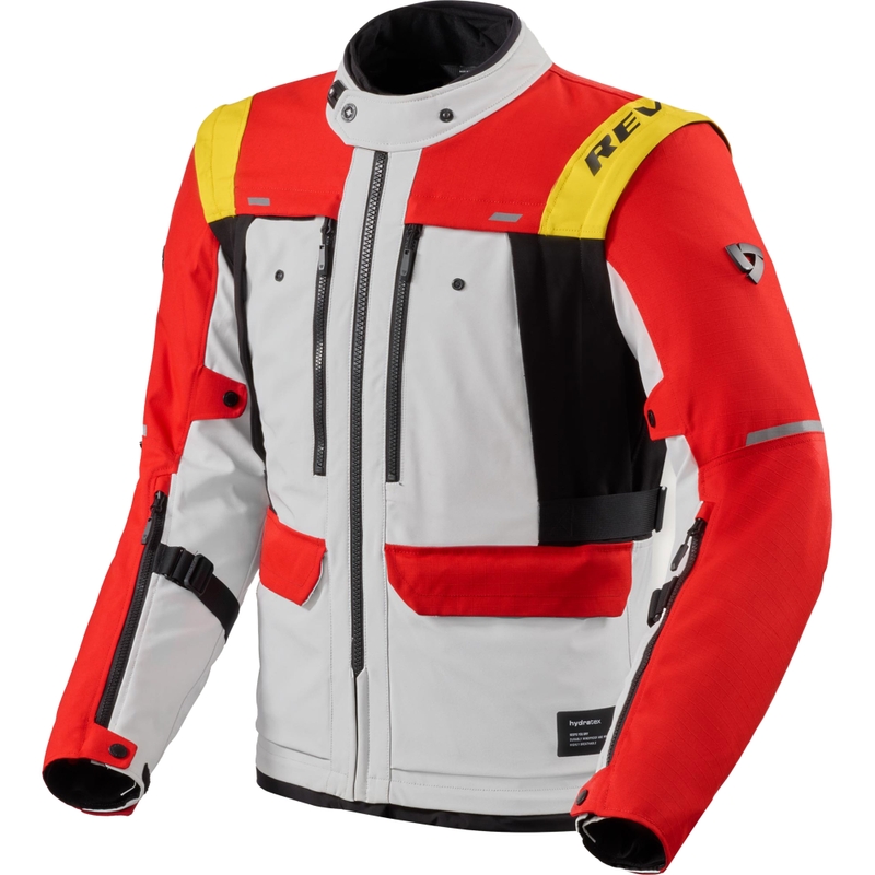 Geacă de motocicletă Revit Offtrack 3 H2O roșu-alb