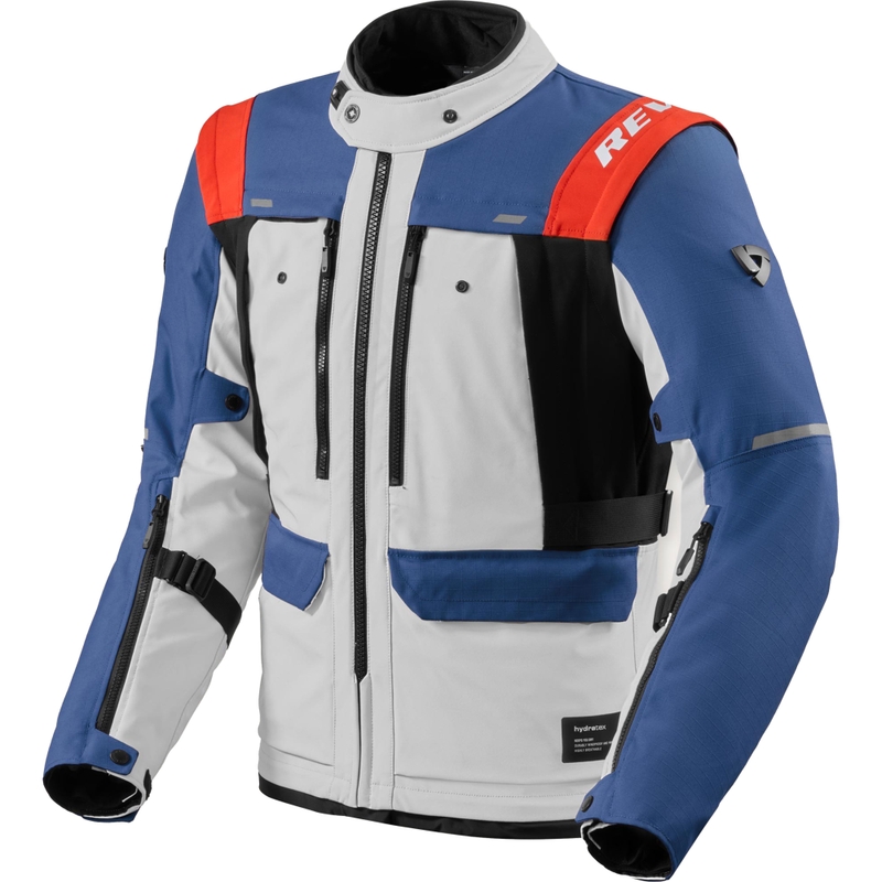 Geacă de motocicletă Revit Offtrack 3 H2O albastru-argintiu