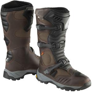 Ghete moto Forma Adventure Air Dry maro