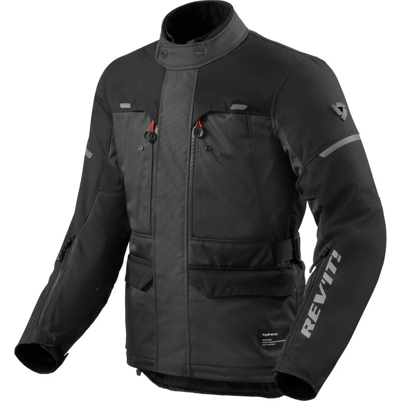 Geacă de motocicletă Revit Outback 5 H2O antracit-negru