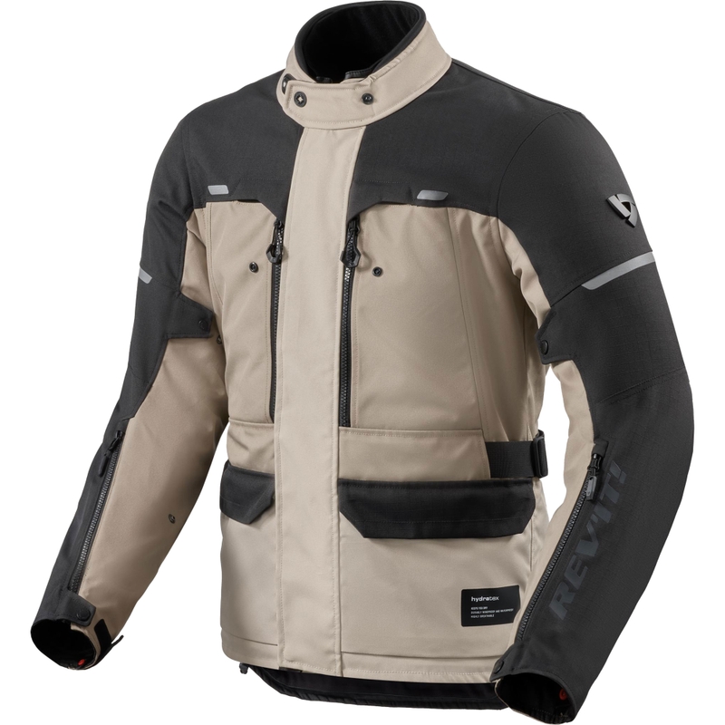 Geacă de motocicletă Revit Outback 5 H2O negru-nisipiu