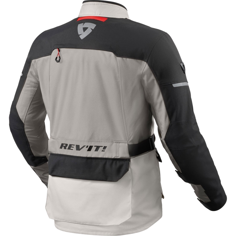 Jachetă motocicletă Revit Outback 5 H2O argintiu-negru