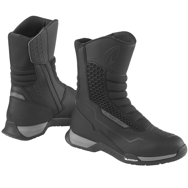 Ghete de motocicletă Forma Glider Dry negru-antracit