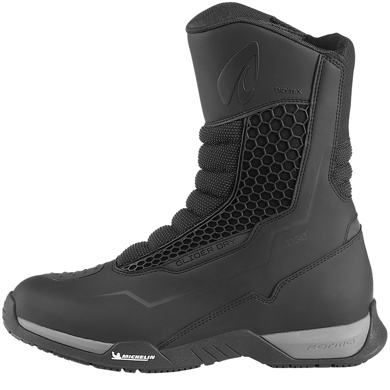 Ghete de motocicletă Forma Glider Dry negru-antracit