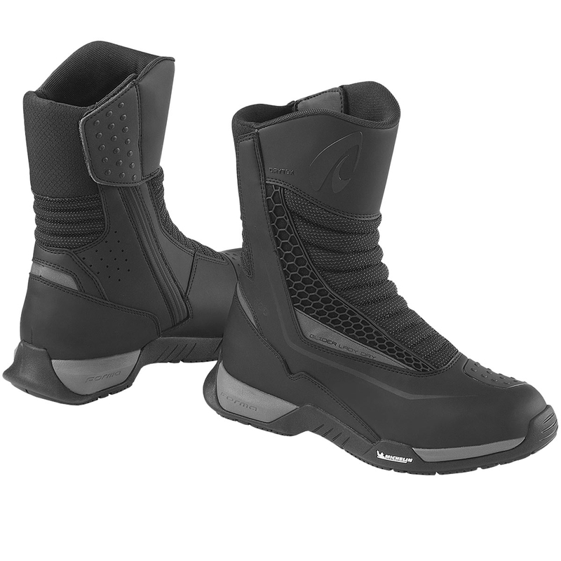 Ghete de motocicletă pentru femei Forma Glider Lady Dry negru-antracit