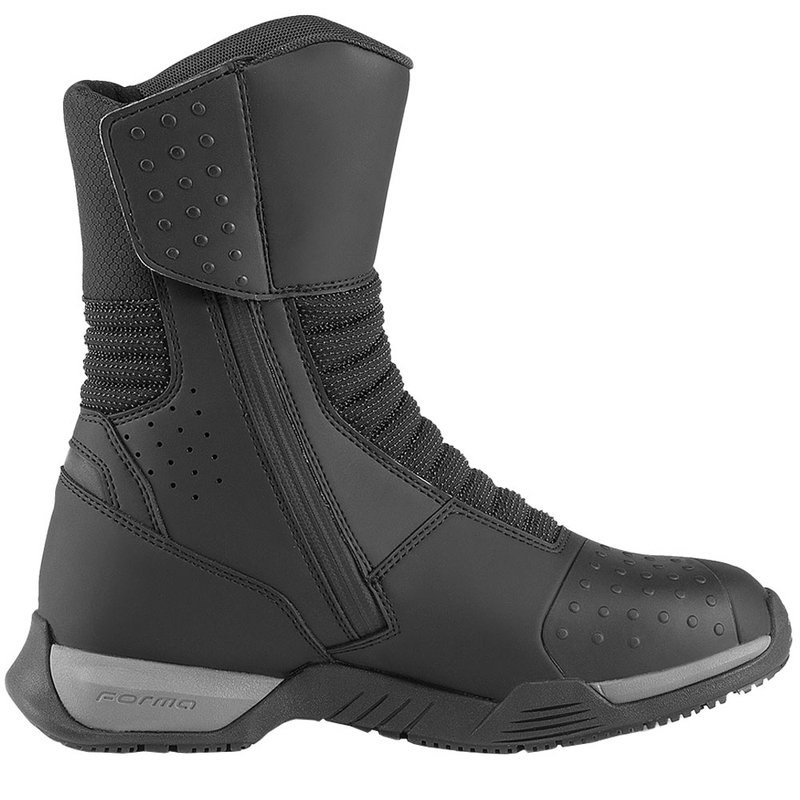 Ghete de motocicletă pentru femei Forma Glider Lady Dry negru-antracit
