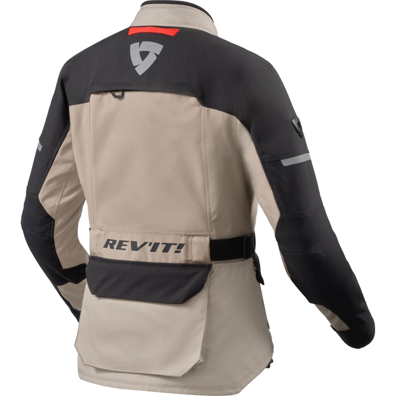 Geacă de motocicletă Revit Outback 5 H2O pentru femei, culoare nisip-negru