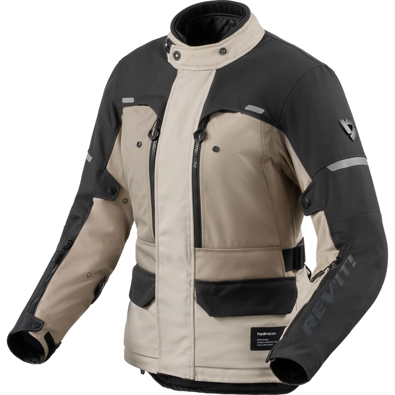 Geacă de motocicletă Revit Outback 5 H2O pentru femei, culoare nisip-negru
