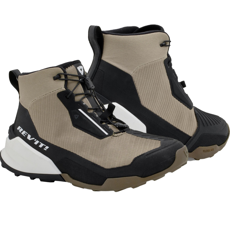 Ghete motociclete Revit Subduction negru-nisip