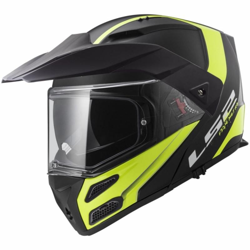 Cască LS2 FF324 Metro Rapid negru-galben-fluo lichidare