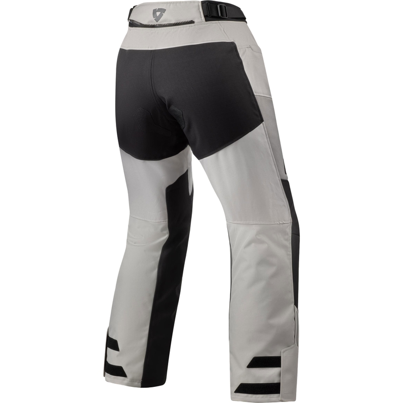 Pantaloni de motocicletă Revit Outback 5 H2O pentru femei, argintiu-negru