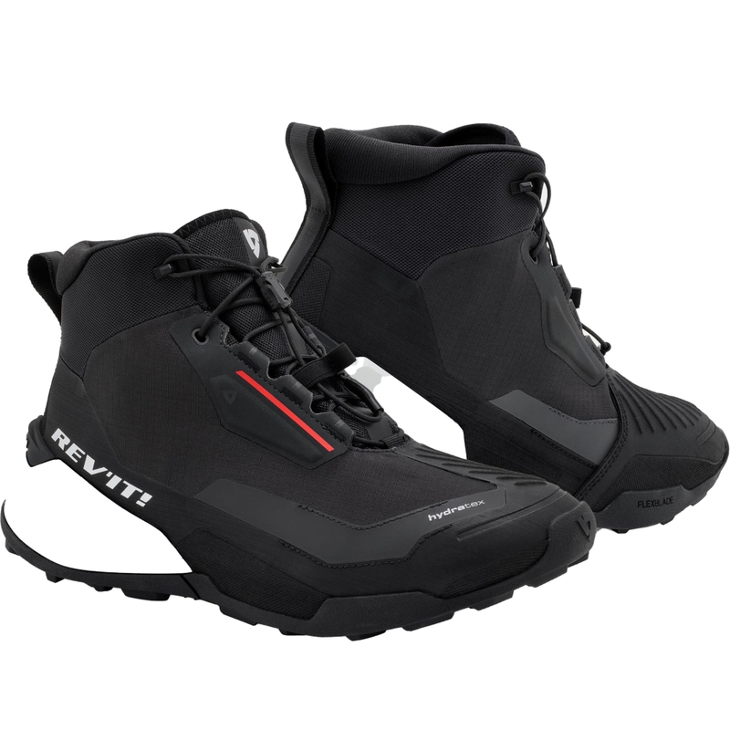 Ghete motociclete Revit Subduction H2O negru-alb