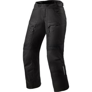 Pantaloni de motocicletă extensibili pentru femei Revit Outback 5 H2O, negri