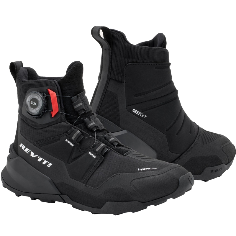 Ghete moto Revit Undercut H2O negre