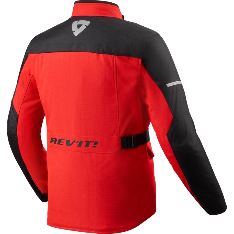 Geacă de motocicletă Revit Convergent H2O roșu-negru