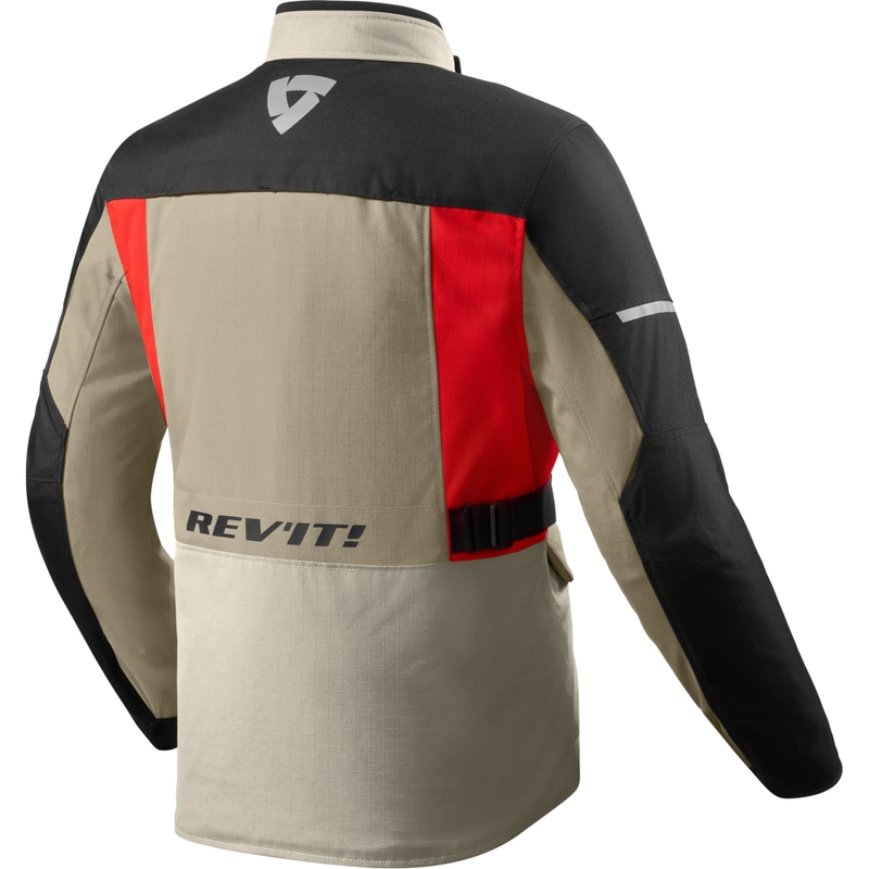 Geacă de motocicletă Revit Convergent H2O roșu-nisipiu