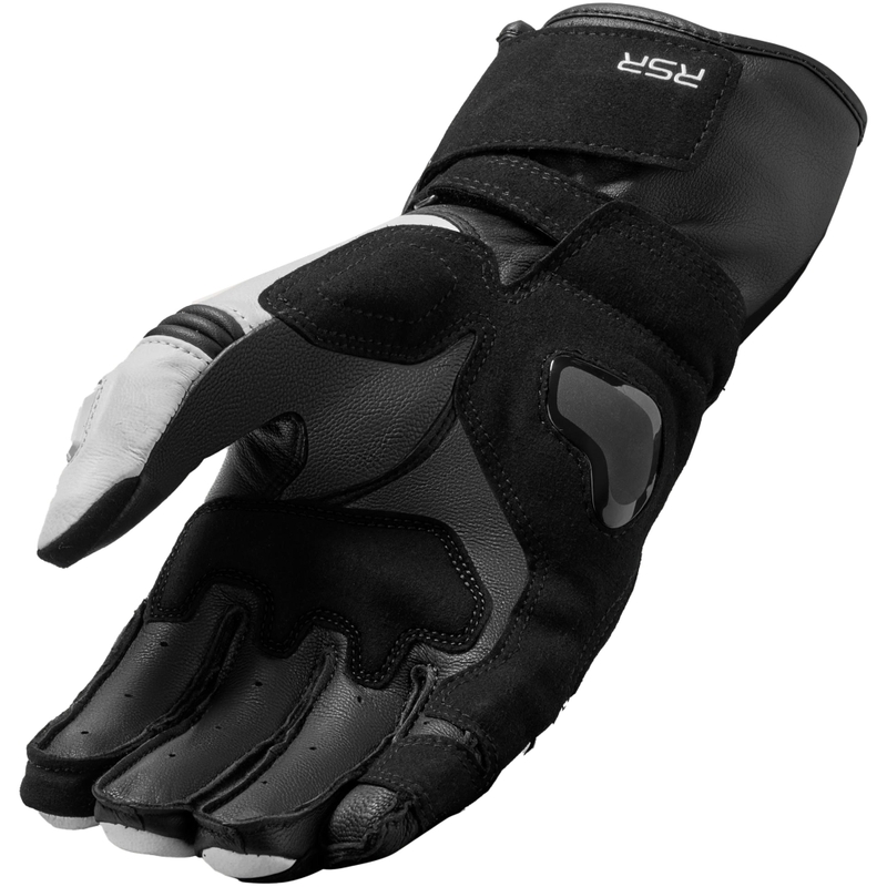 Mănuși de motocicletă Revit RSR 5 negru-alb