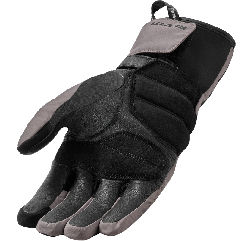 Mănuși de motocicletă Revit Convergent H2O gri-negru