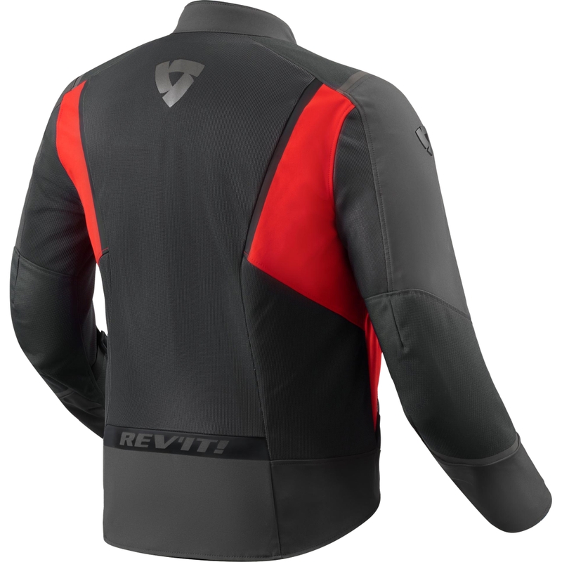 Geacă de motocicletă Revit Airwave 4 negru-roșu