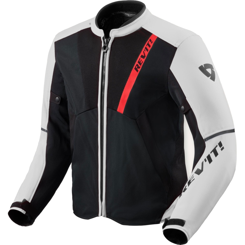 Geacă de motocicletă Revit GT-R 4 Air negru-alb