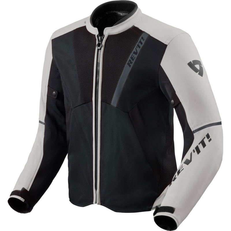 Jachetă motocicletă Revit GT-R 4 Air Argintiu-Negru