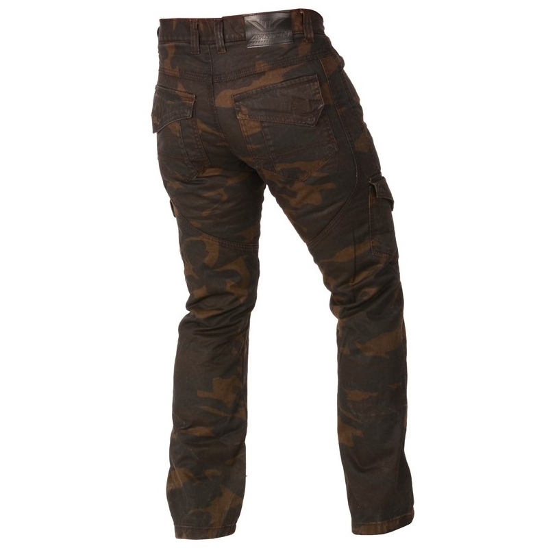 Ayrton Camino blugi maro camuflați pentru motociclete Ayrton Camino lichidare