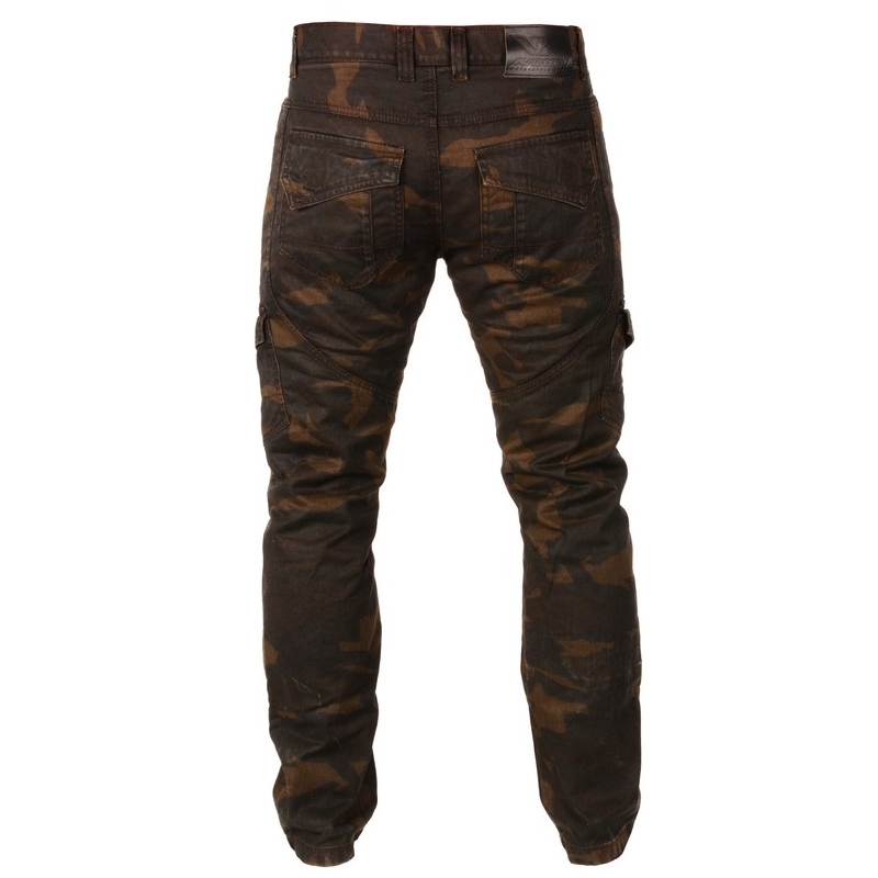 Ayrton Camino blugi maro camuflați pentru motociclete Ayrton Camino lichidare