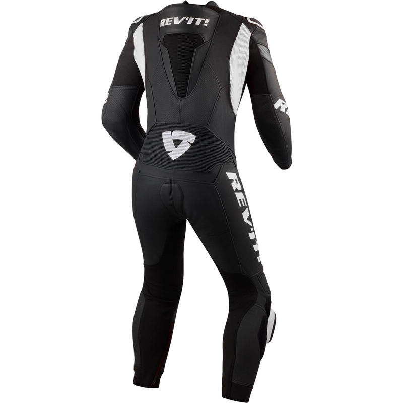 Costum de motocicletă Revit Argon 3 negru-alb
