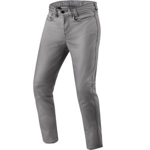 Blugi motocicletă Revit Jamison Slim Extra Cropped gri