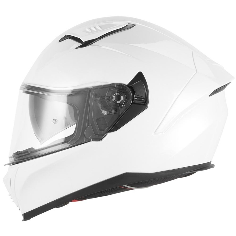 Cască integrală pentru motocicletă NOX N402 albă