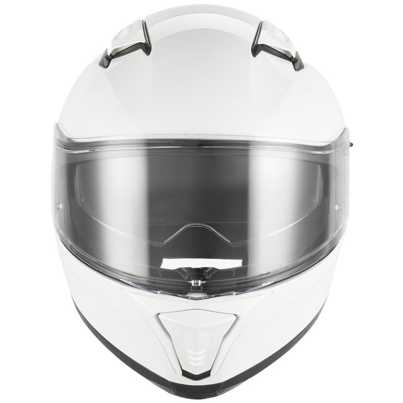 Cască integrală pentru motocicletă NOX N402 albă