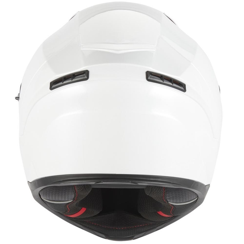 Cască integrală pentru motocicletă NOX N402 albă