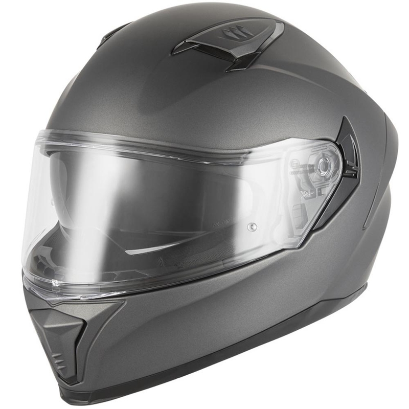 Cască integrală pentru motocicletă NOX N402, titan mat