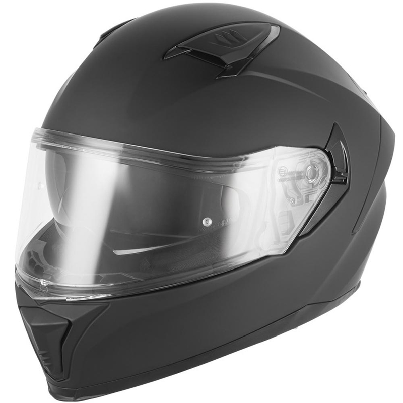 Cască integrală pentru motocicletă NOX N402 negru mat