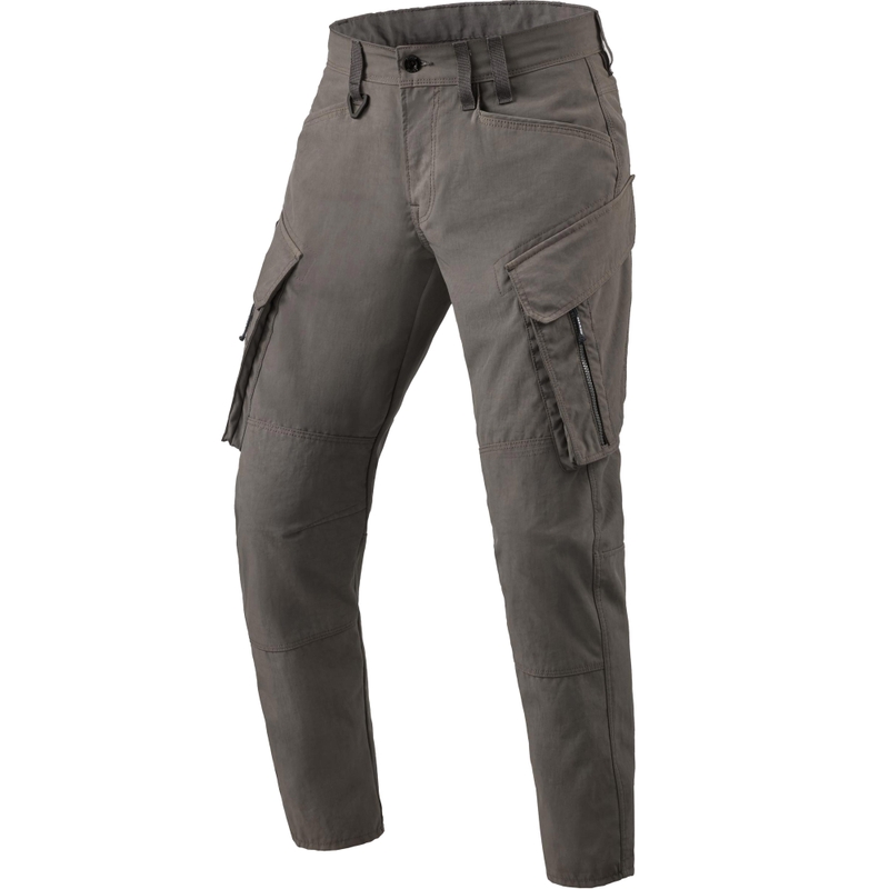 Pantaloni de motocicletă Revit Cargo Tristan Tapered Classic, măsliniu închis