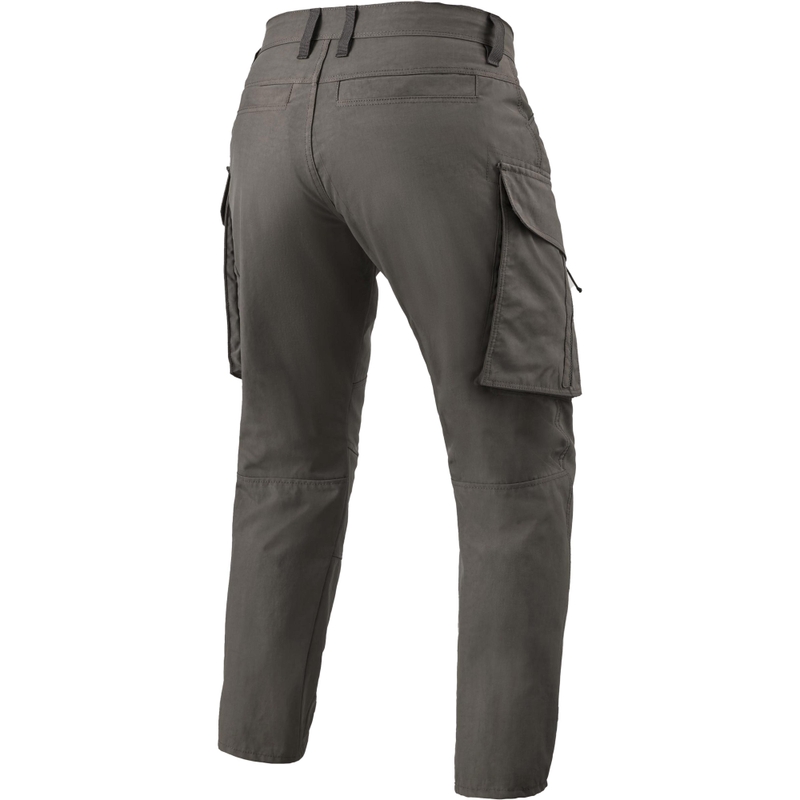 Pantaloni de motocicletă Revit Cargo Tristan Tapered Classic, măsliniu închis