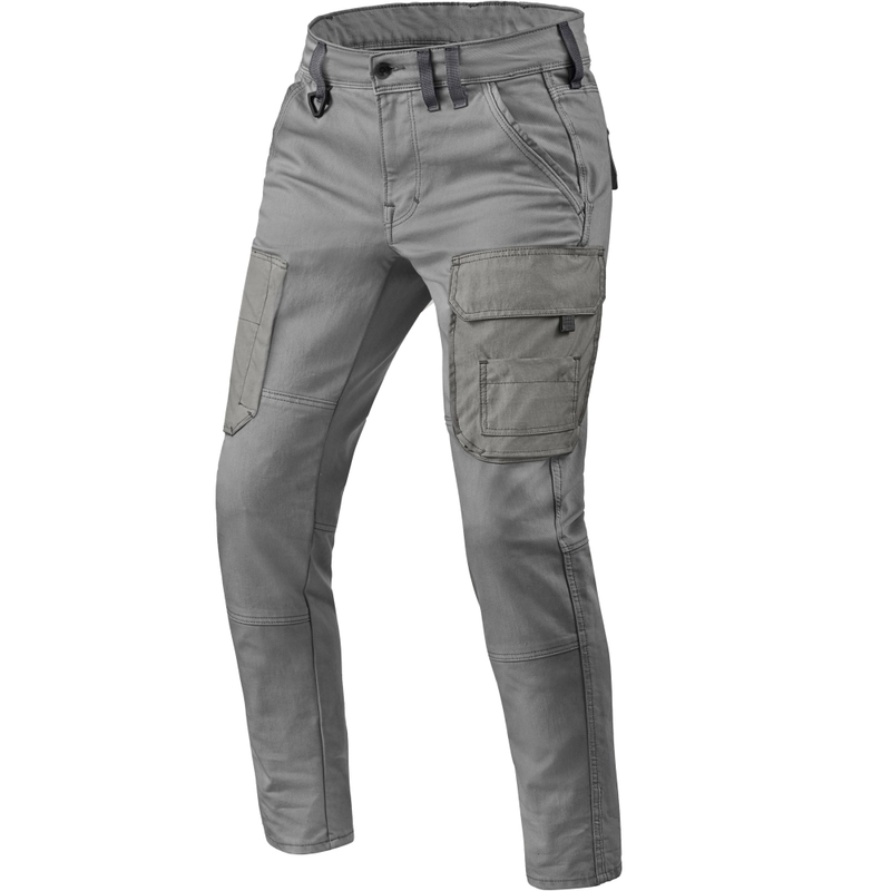 Blugi motocicletă Revit Cargo Brant Slim gri