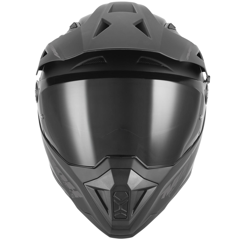 Cască de motocicletă enduro NOX N350 negru mat