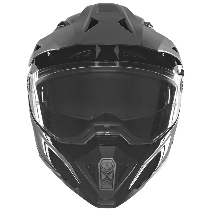 Cască de motocicletă enduro NOX N350 neagră